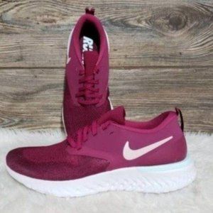 NEW Nike Odyssey React Flyknit Tea Berry Purple Running Sneakers